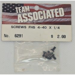 Team Associated Screws FHS 4-40 x 1/4